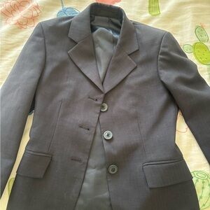 Kids Gray Sport Coat Blazer – Tailored School Jacket